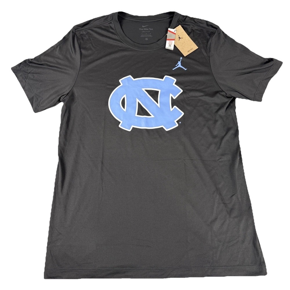NIKE NORTH CAROLINA TAR HEELS‎ ANTHRACITE LEGACY ALMA MATER  T SHIRT Large L